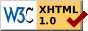 desentupimento Validação XHTML 1.0 W3C